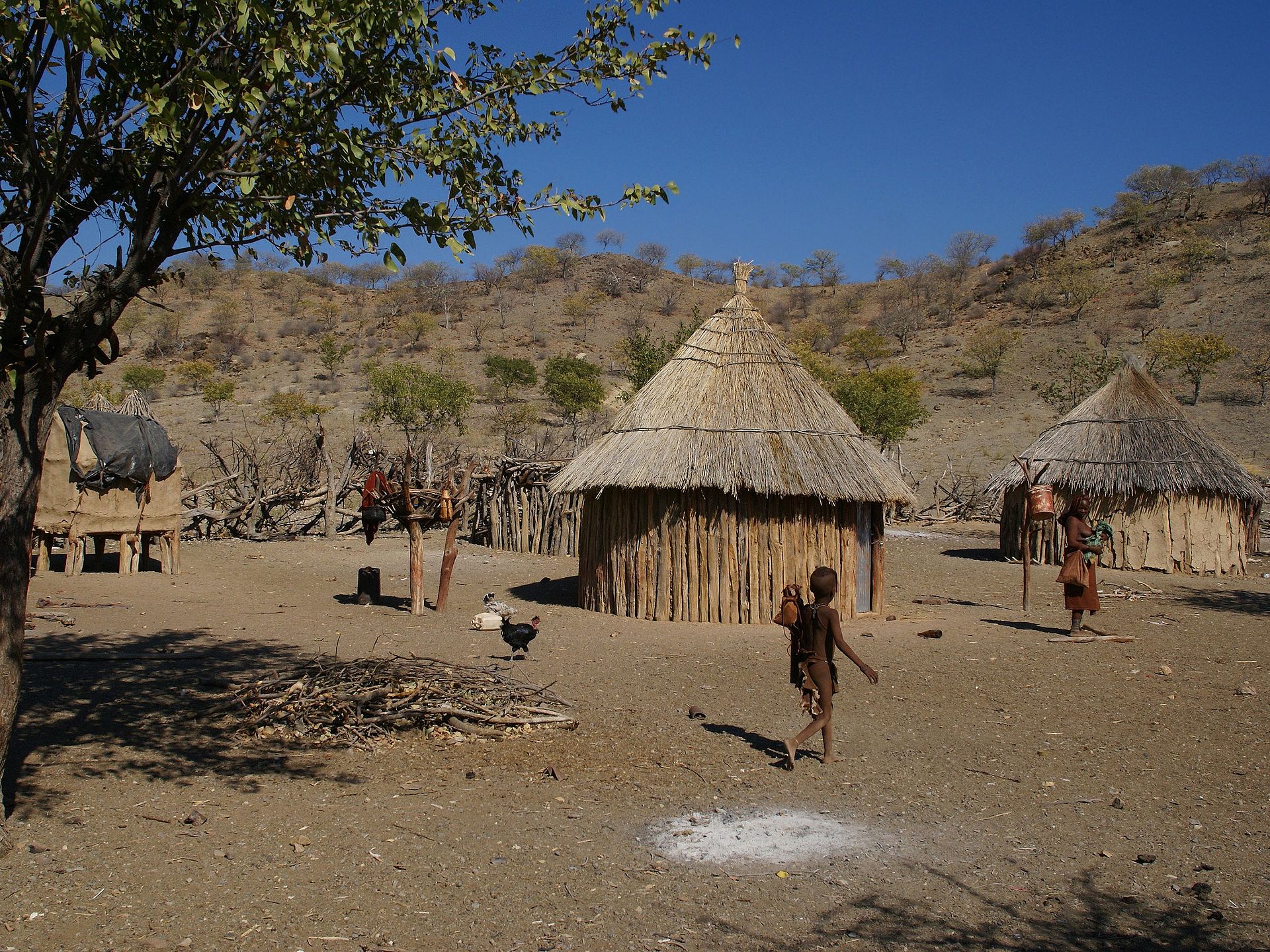 Африка в древности. Деревня Химба. Племя Химба. Племя овамбо. Опуво Намибия.
